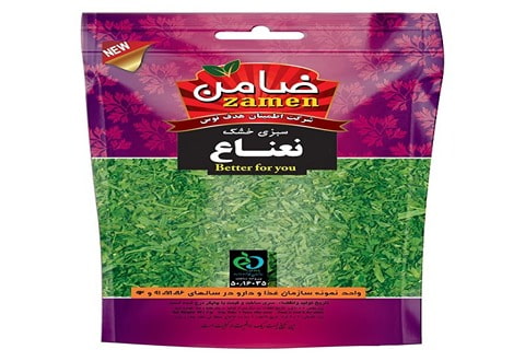 قیمت خرید سبزی خشک نعناع ضامن 60 گرم + فروش ویژه